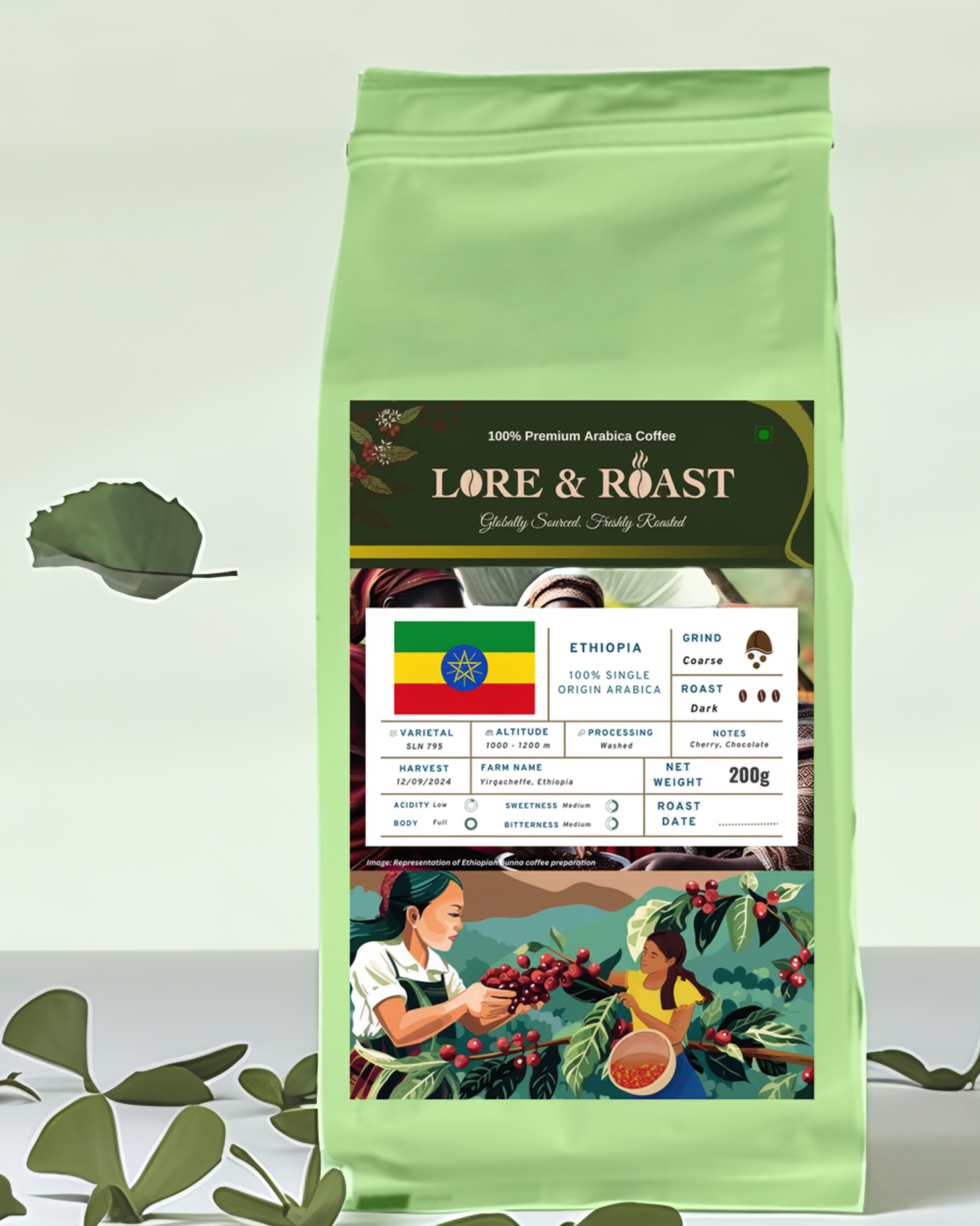 Ethiopia | Kercha | Single Origin | 100% Arabica