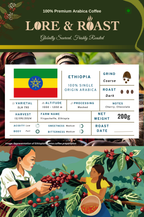 Ethiopia | Kercha | Single Origin | 100% Arabica