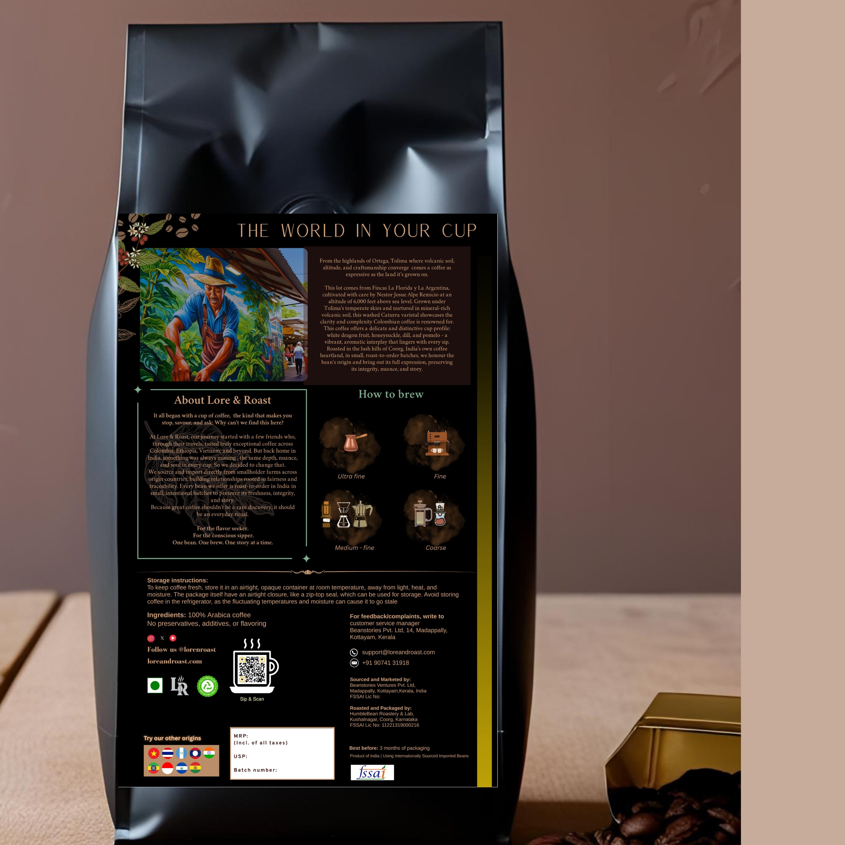 Colombia | Nestor Alpe | Single Origin | 100% Arabica