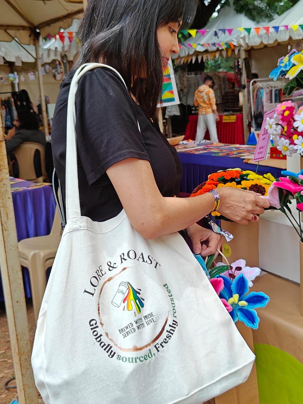 Brewed with Pride, Served with Love - Pride Edition Small Tote Bag