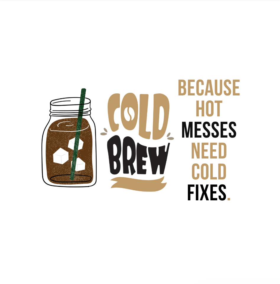 Cold Brew Fix – Small Tote