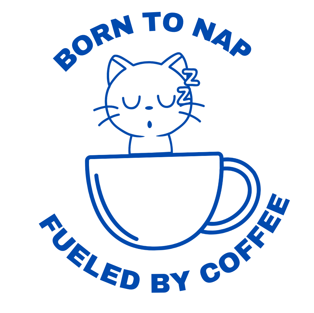Born to nap - Fueled by Coffee Small Tote