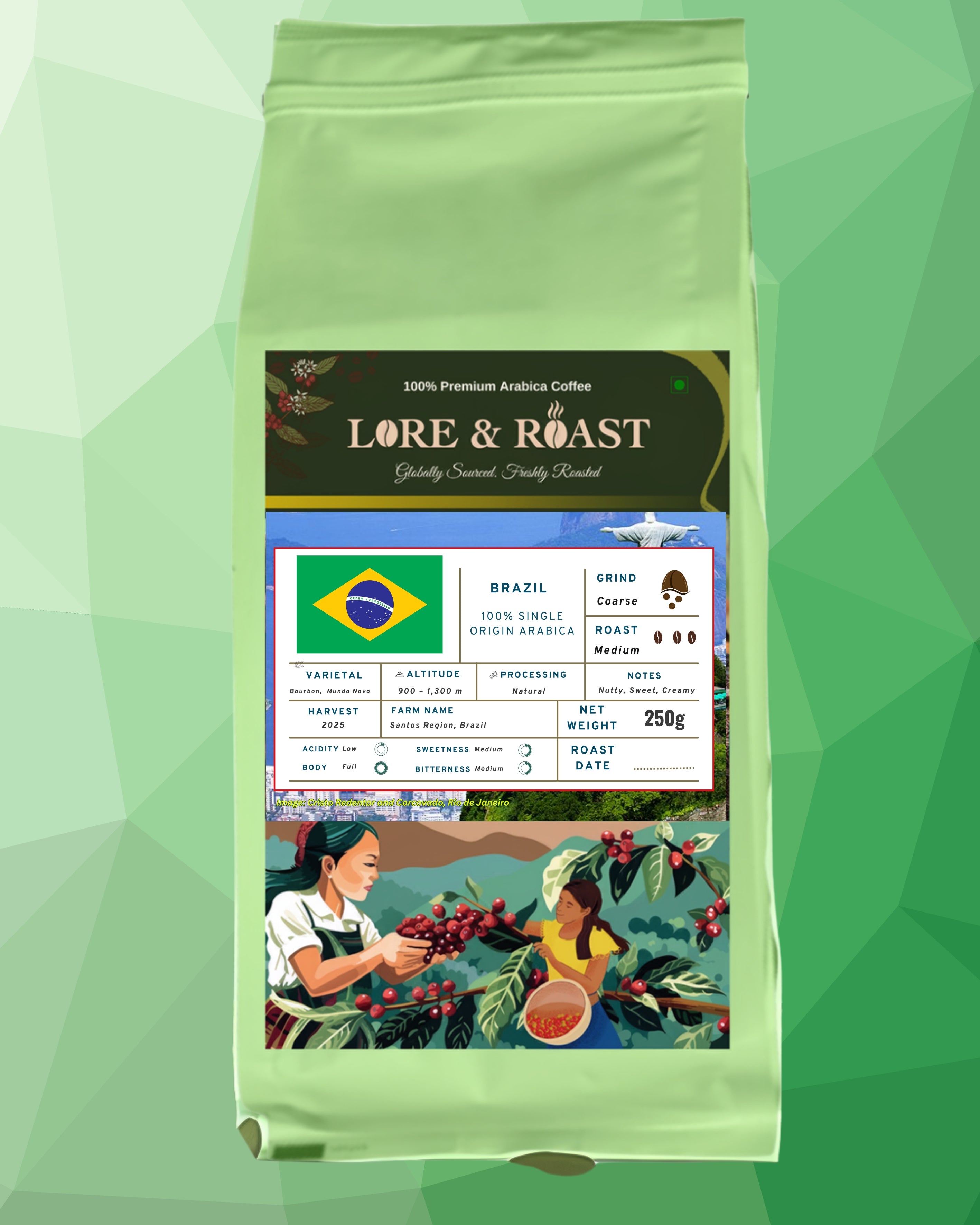 Brazil | Santos | Single Origin | 100% Arabica